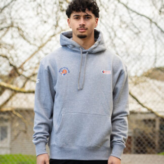 SLAM Merch Grey Marle Hoodie - Men