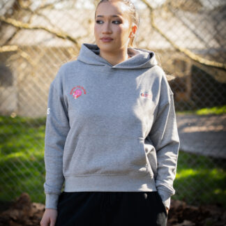 SLAM Merch Grey Marle Hoodie - Women